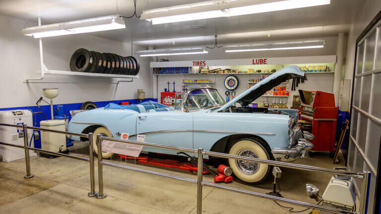 classic car at the national automobile museum