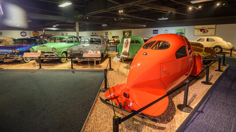 unique cars at the national automobile museum