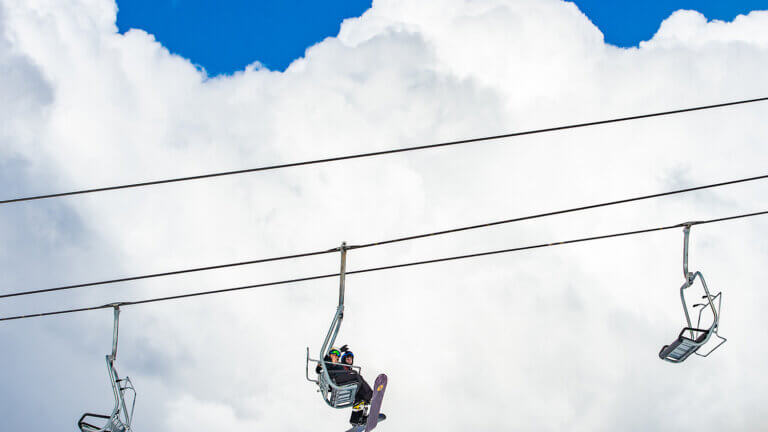 chair lifts at boreal mountain