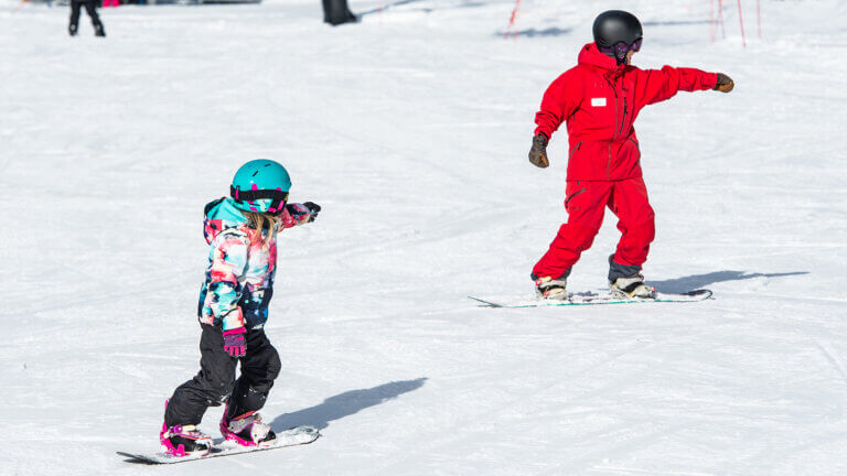 snowboard lessons at boreal