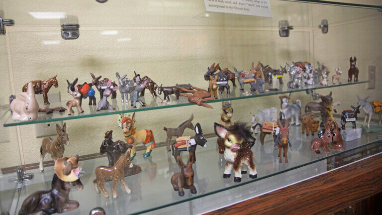 animal figures at Central Nevada Museum