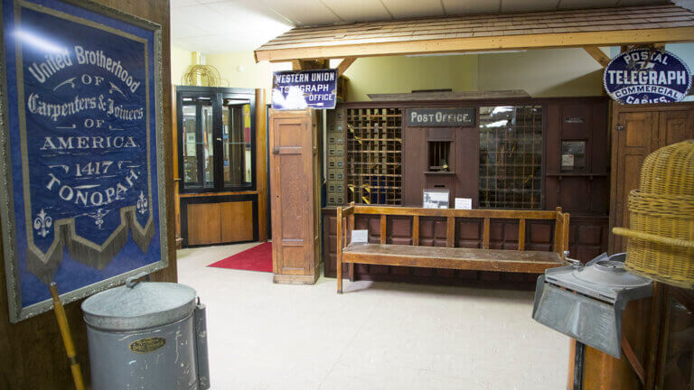 Inside Central Nevada Museum