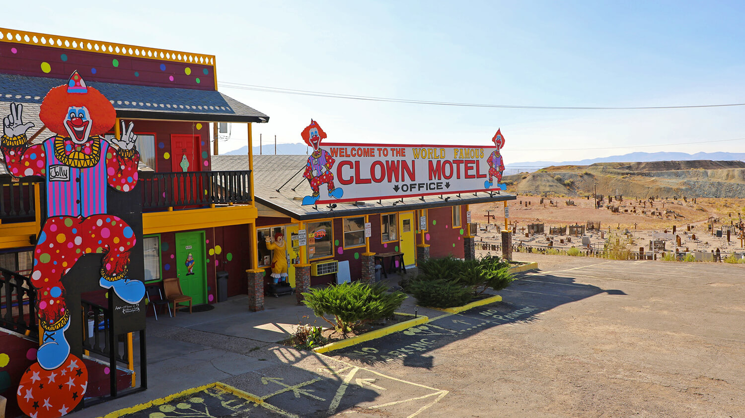 Clown Motel in Tonopah, NV | The Clown Motel | Travel Nevada