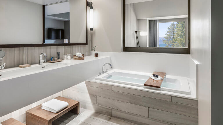 edgewood lake tahoe bath tub