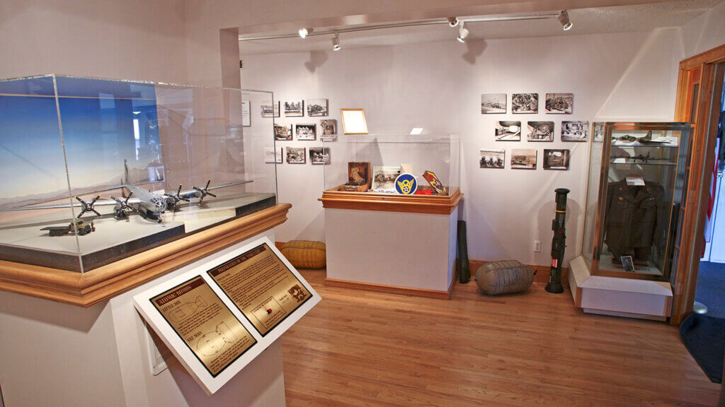 inside Historic Wendover Airfield Museum