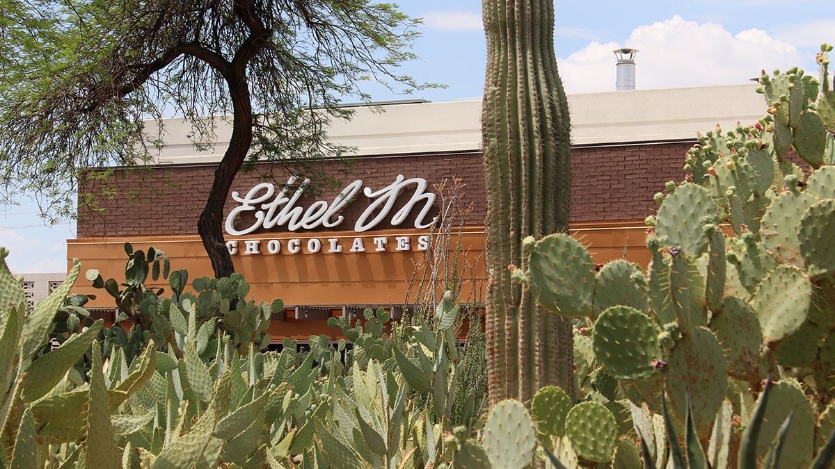 Ethel M Chocolates Botanical Cactus Garden in Las Vegas NV