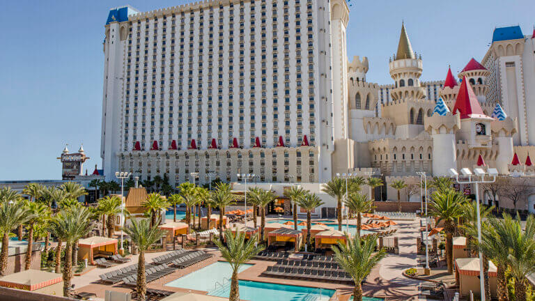 pool at Excalibur Hotel & Casino