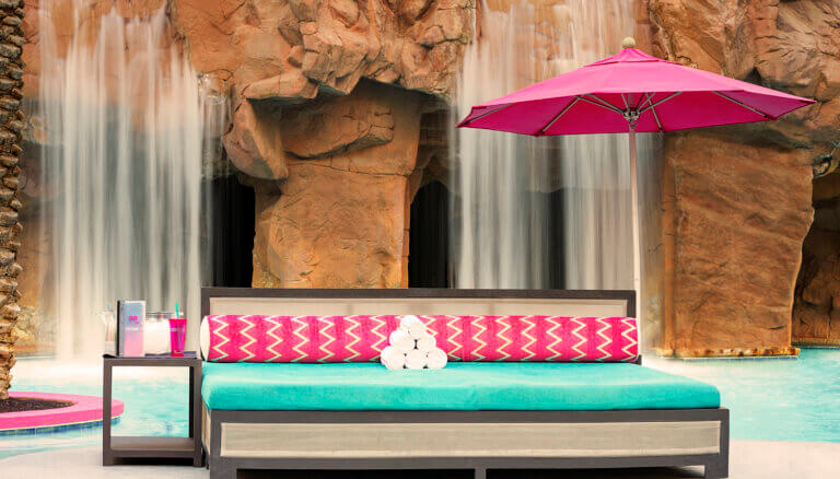 flamingo outdoor seating