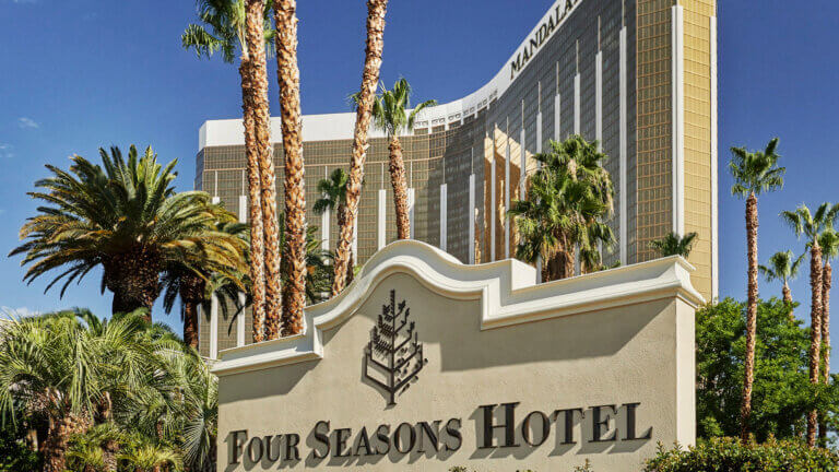 sign at Four Seasons Hotel Las Vegas