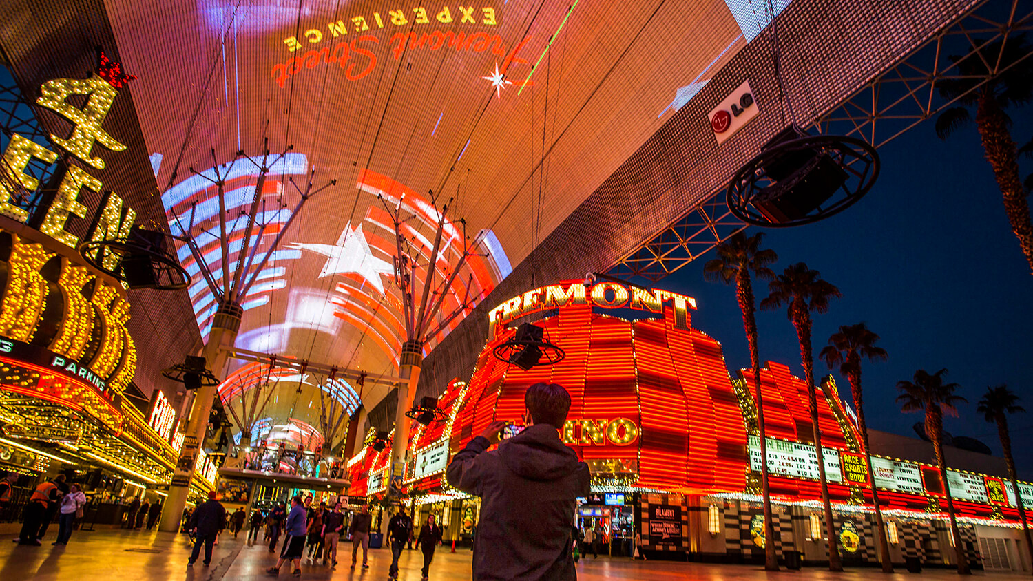 The Fremont Street Experience Downtown Las Vegas