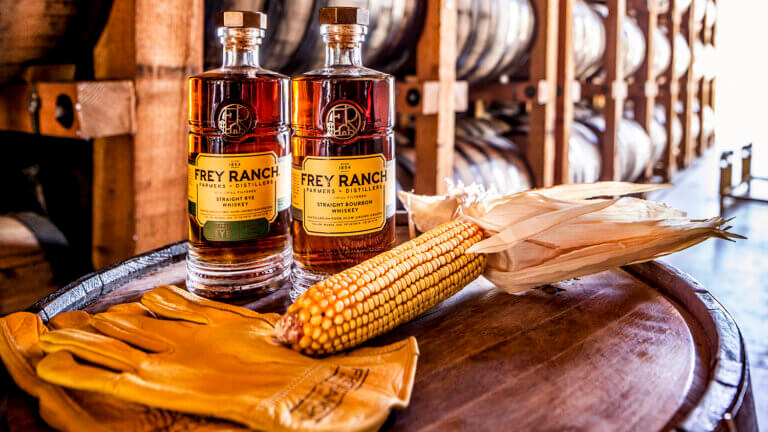 Frey Ranch Farmers + Distillers, Frey Ranch Bourbon