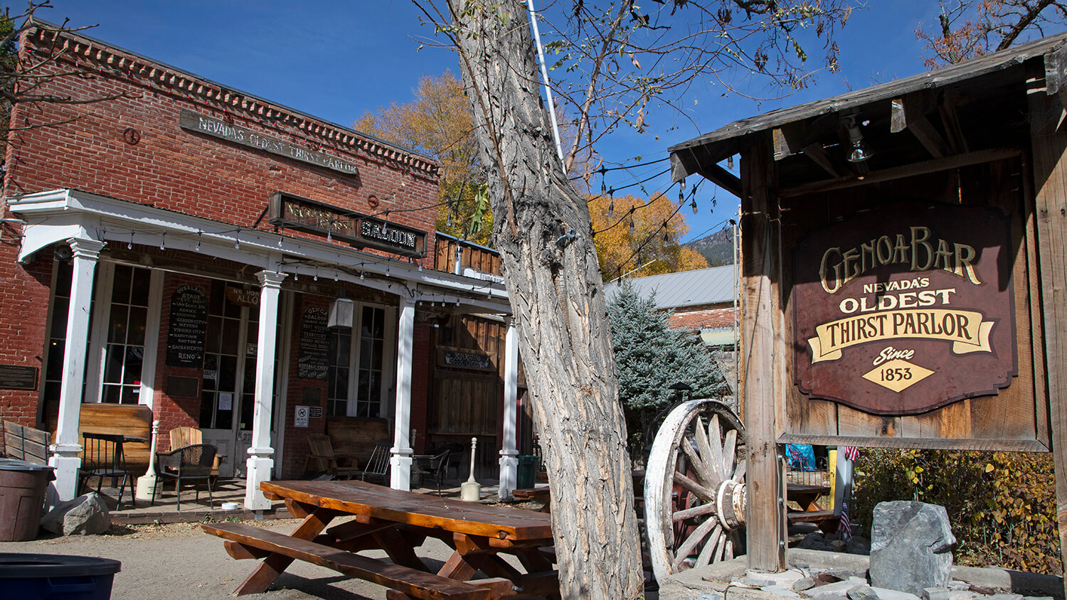 Genoa Bar & Saloon  Oldest Bar in Nevada