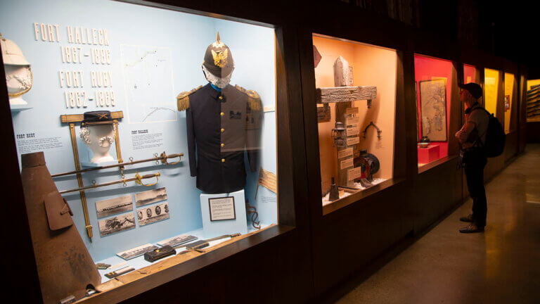 multiple displays at northeastern nevada museum