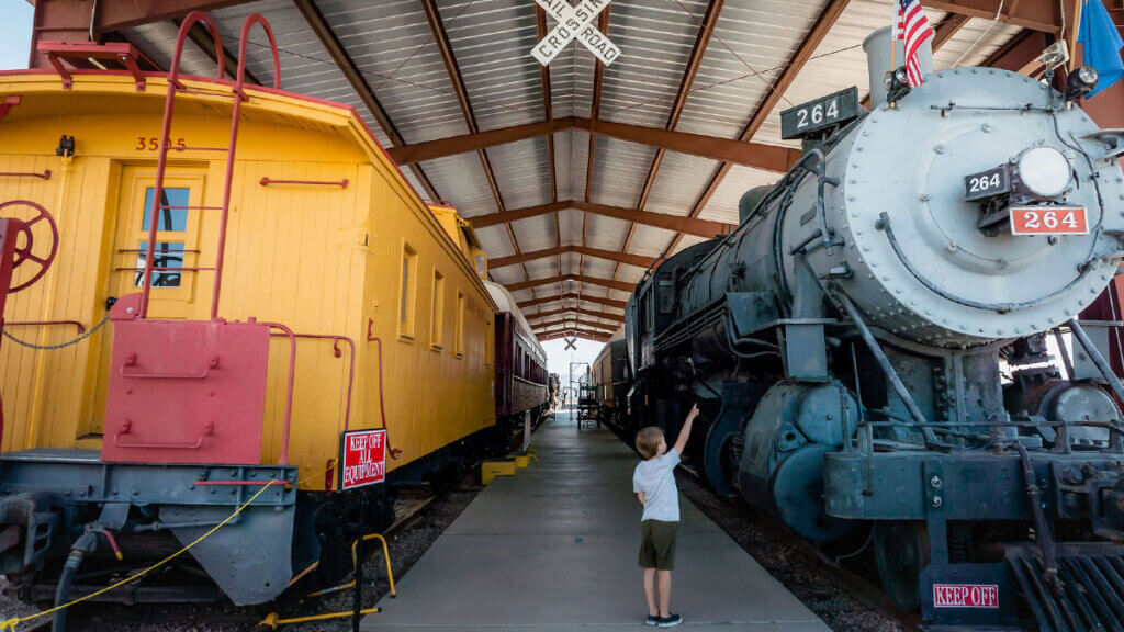 nevada state railroad museum boulder city kids train