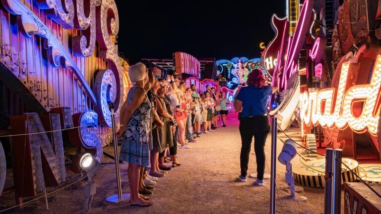 The Neon Museum Las Vegas  The history of Las Vegas through neon - Put a  Star on It: A Brief History of the Welcome Sign