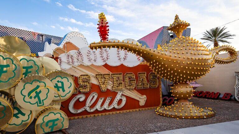 Neon Sign Museum - where signs retire in Las Vegas