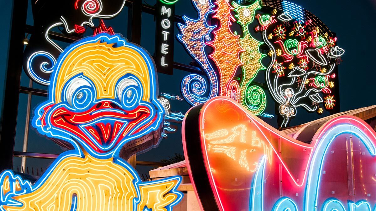 The Neon Museum in Las Vegas