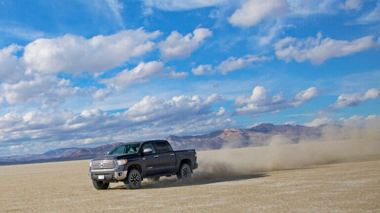 off roading in the black rock desert