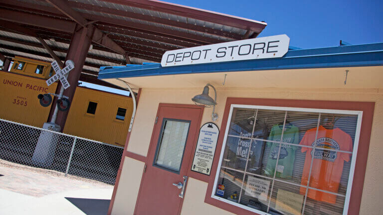 nevada state railroad museum depot store