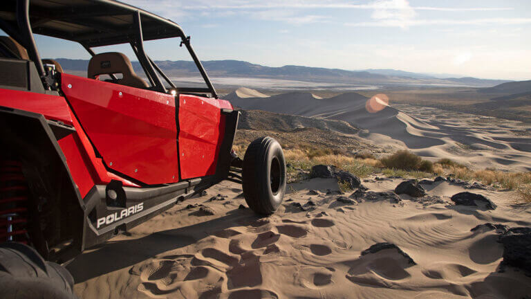 ride your side by side at sand mountain