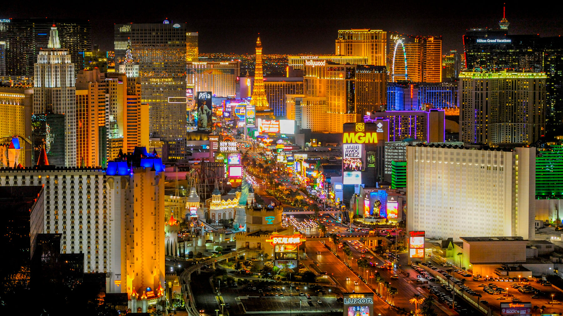 Nevada Scenic Drives: The Las Vegas Strip