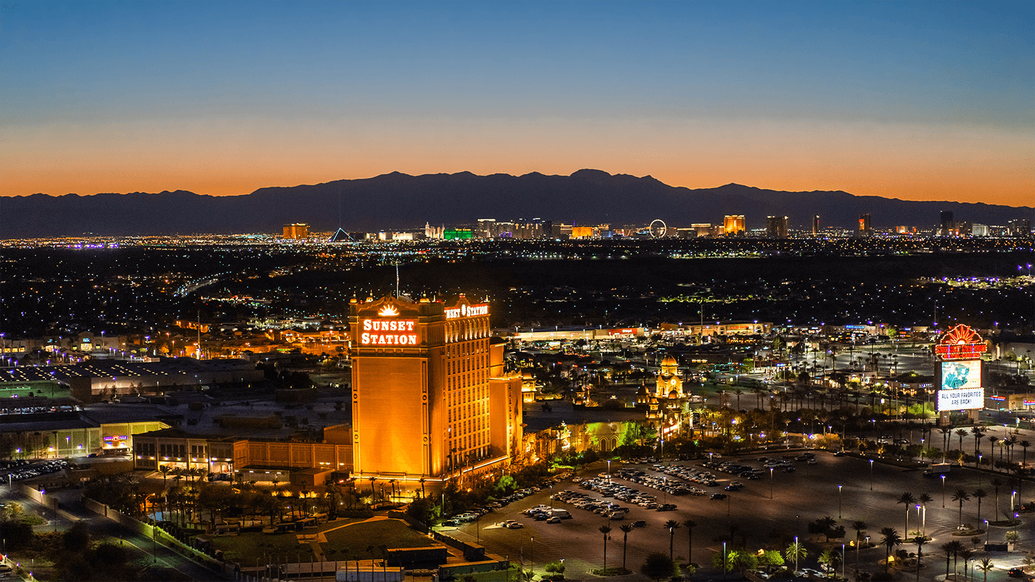 sunset station casino hotel movie theater