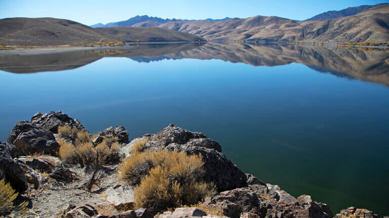 Fishing Topaz Lake