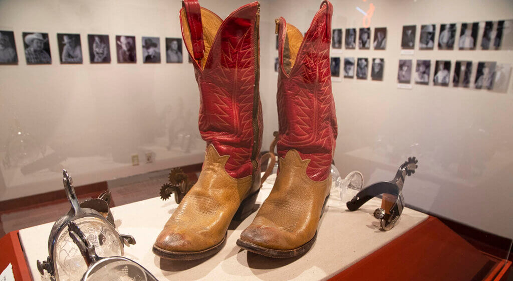 weigand gallery pair of cowboy boots