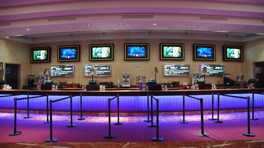 front desk of the peppermill concert hall