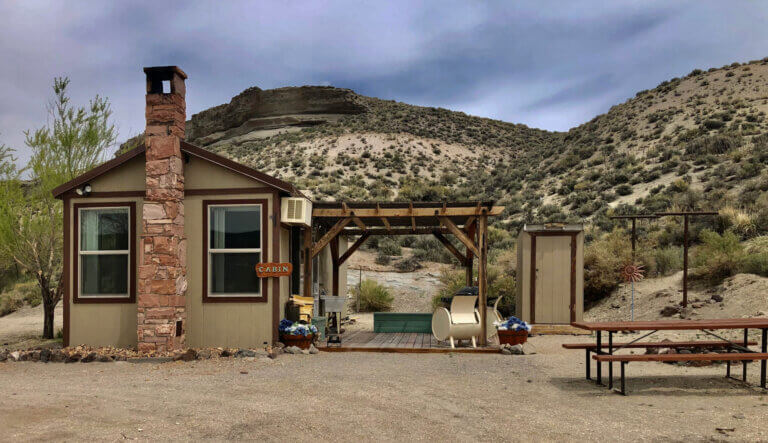 Royal Peacock Opal Mine Cabin, Denio, Nevada