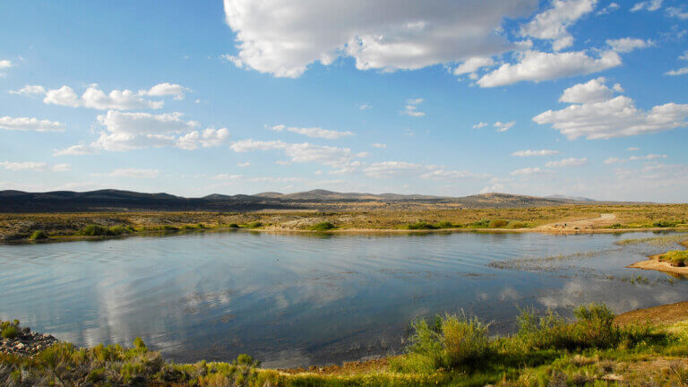 water front at fork state recreation area