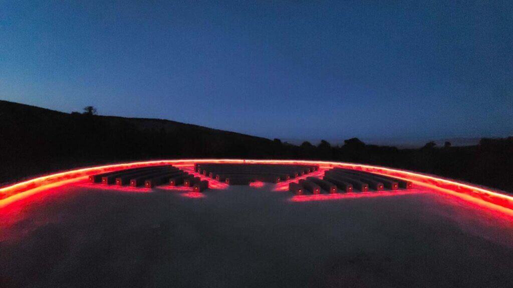 great basin park at night