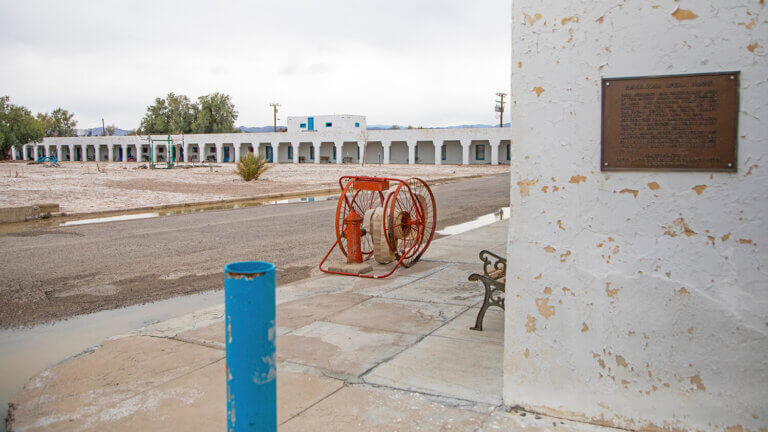 outside amargosa opera house