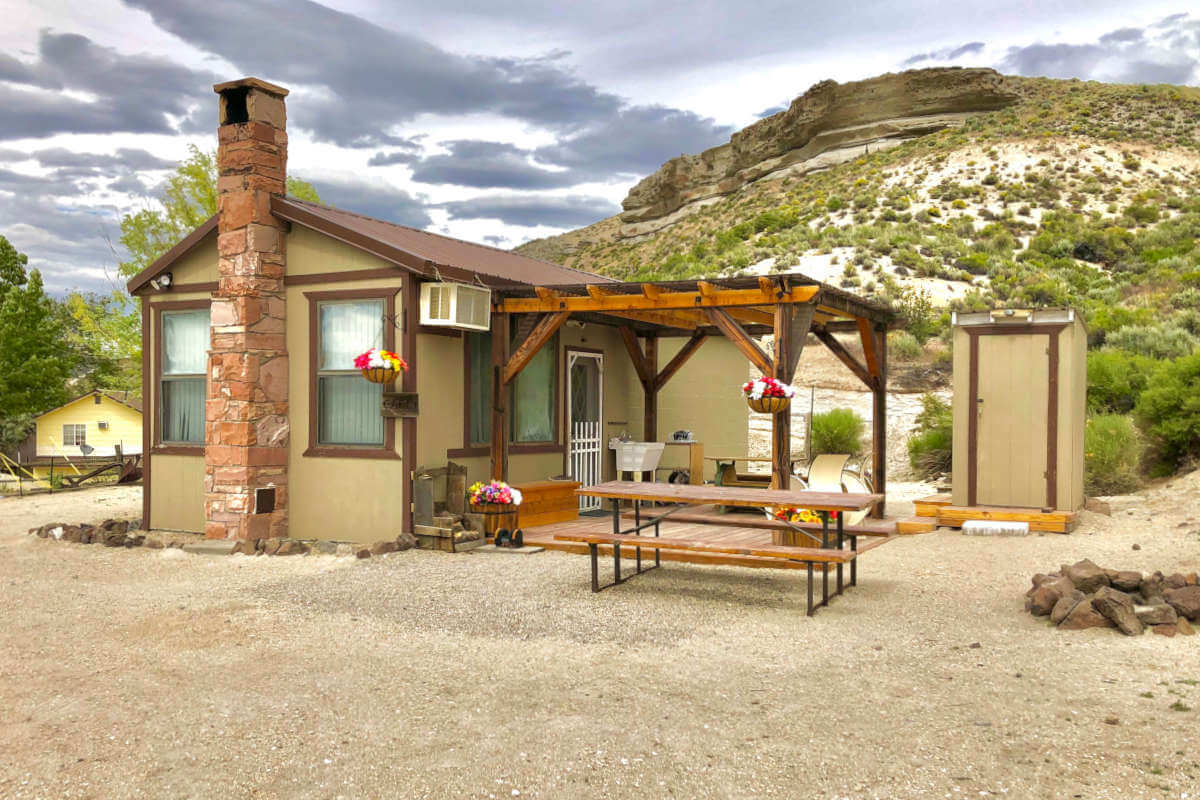 Royal Peacock Opal Mine Cabin, Denio, Nevada