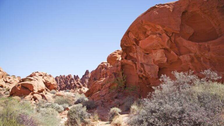 valley of fire state park rock formations