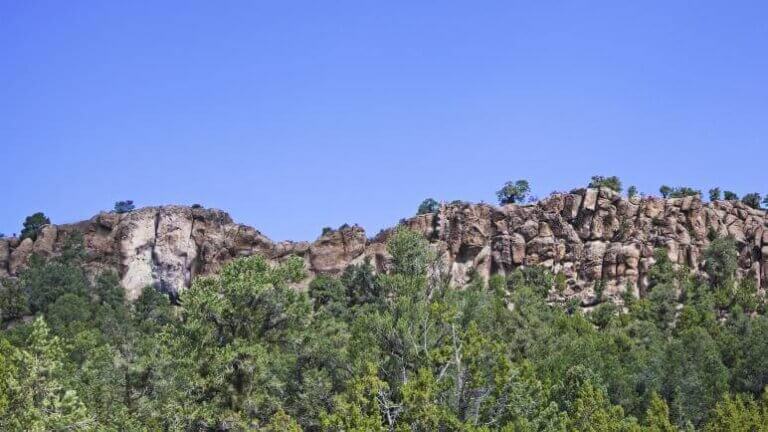 rock range at humboldt toiyabe national forest