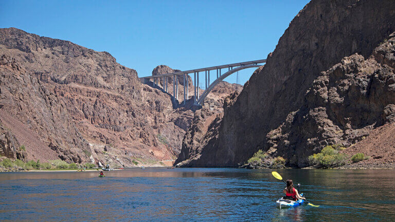 kayaking hoover dam