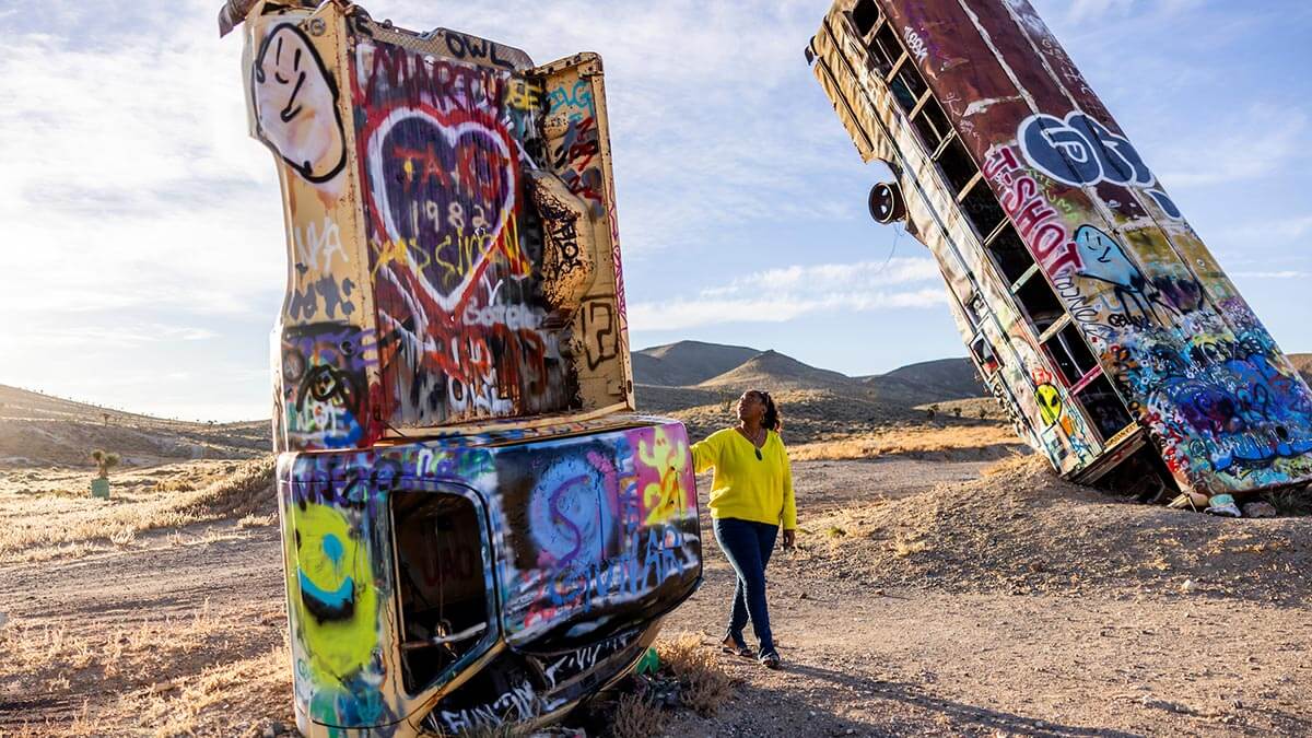 International Car Forest of the Last Church | Goldfield, Nevada Art