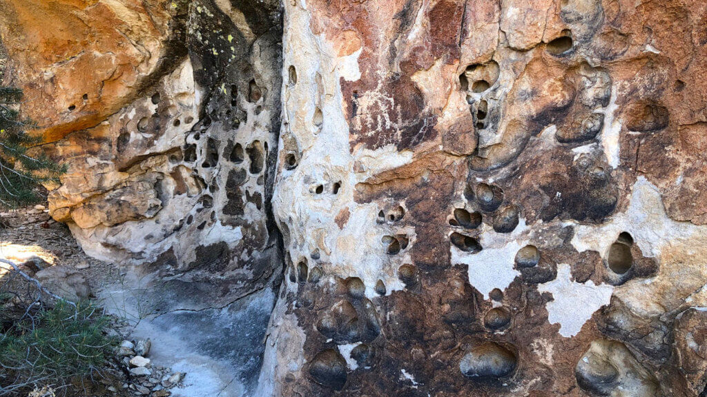 rock formation at mount irish