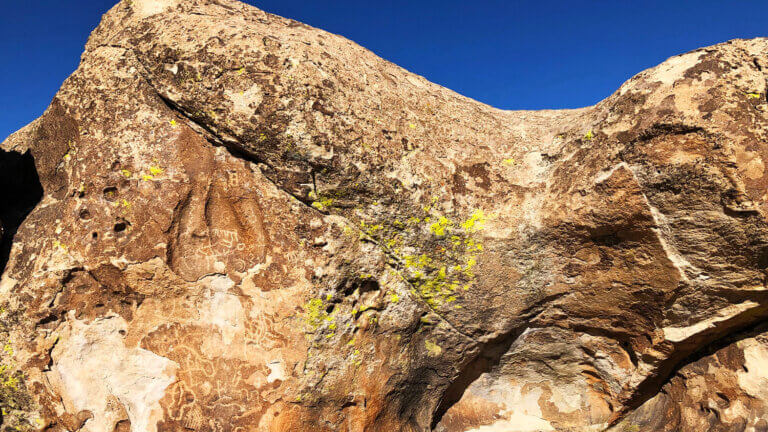 rock formation at mount irish wilderness area