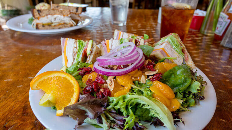 food at the courtyard cafe and bakery fallon nevada