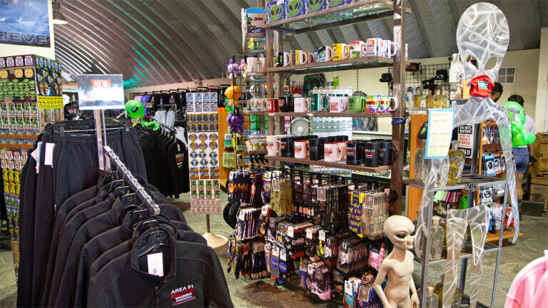 Alien Research Center gift shop
