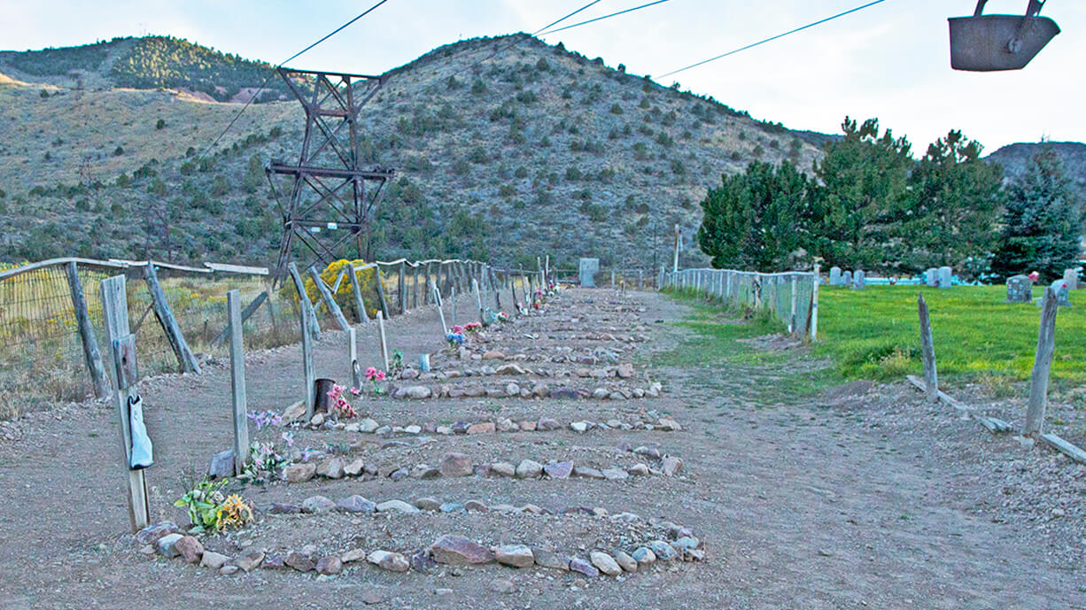 Boot Hill Cemetery, Pioche, Nevada