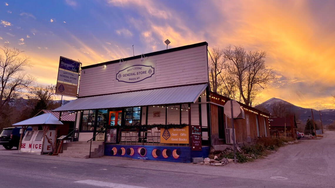 bristlecone general store and stargazer inn in baker nevada