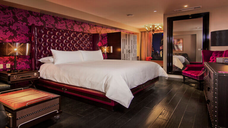 hotel room in The Cromwell Las Vegas