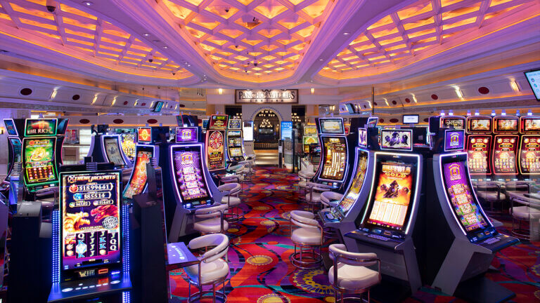 western village casino floor