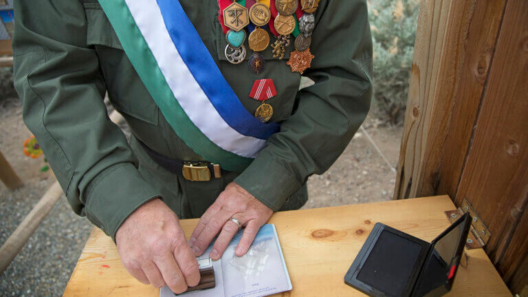 Republic of Molossia stamp