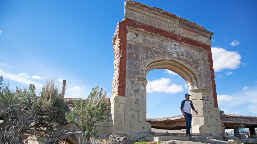 nevada ghost town ruins