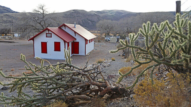 desert around elgin schoolhouse