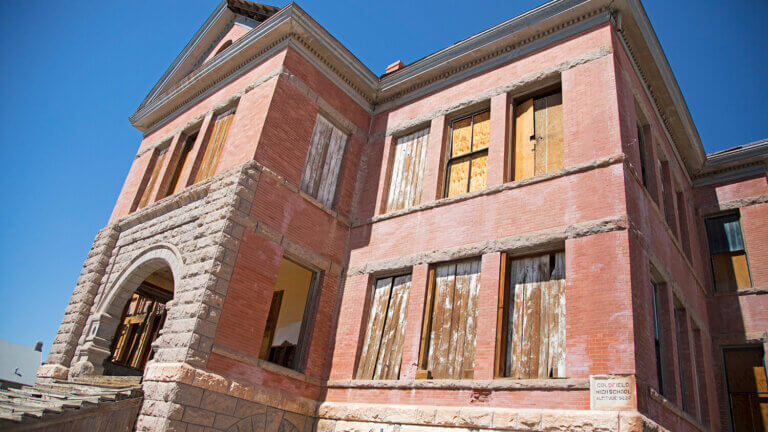 goldfield high school exterior